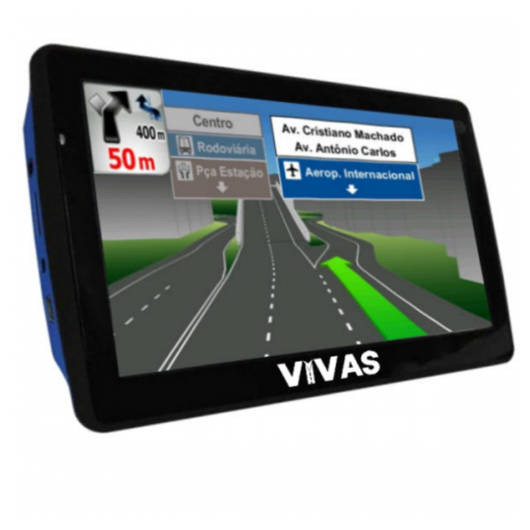GPS навигация за кола Vivas Titan Blue 7001 EU, 7 инча