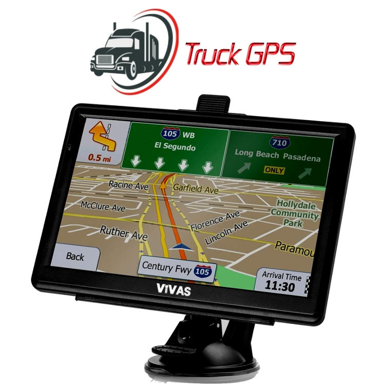 Професионална GPS навигация за камион Vivas Max 7080 EU, 7", BT/AVIn